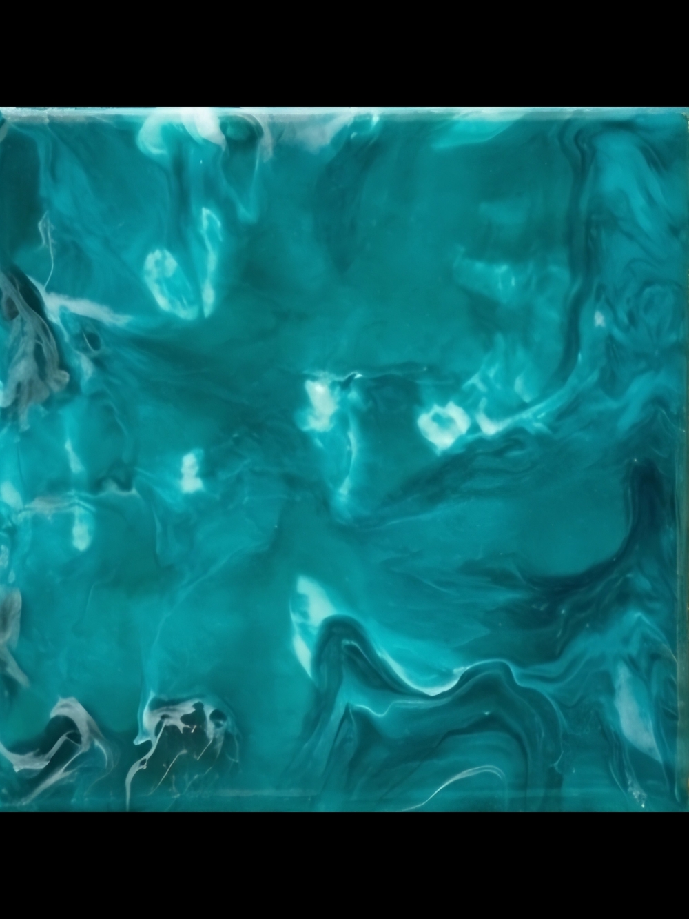 Teal Abstract Wall Art - Contemporary Home Accent
